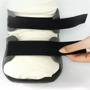 편한보행 신발 기브스 무릎충격 골반뒤틀림 평면발바닥 깁스신발