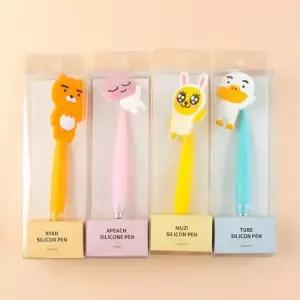 실리콘 볼펜 215C] (4개세트) 카카오프렌즈 3300