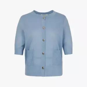 올리비아로렌 HC03 메탈 소재 볼레로 스타일 니트 가디건  VOB BC5M 4421