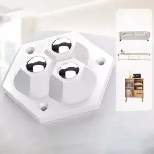 4p 이동식 미니 가구바퀴 롤러 볼캐스터