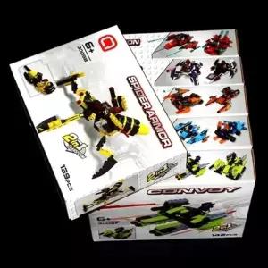 ( )2in1 트랜스폼 블럭 블록 미니 집콕 취미 조립 유아 놀이 장난감 어린이 캐릭터