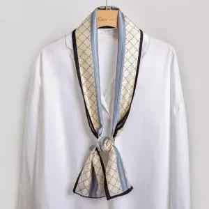 2개 봄 가을 쁘띠 롱 실크 스카프 23종 0278 봄 쁘띠 스키니 패션잡화 남자 숄 헤어밴드 미니 니트 머플러