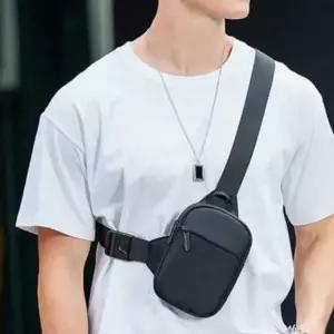 힙색 미니 슬링백 크로스백 가방 남성용 핸드폰 여행 PW 916