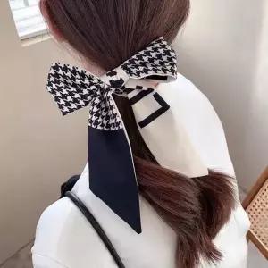 방도 미니 쁘띠 스카프 실크 미니스 패션 여성 가방 리본