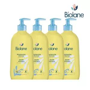 [비올란] 젠틀샴푸 350ml x4개 베이비 키즈 신생아 아기 약산성 저자극 두피각질 클렌저