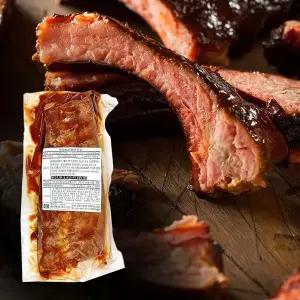 [더조은푸드][케이쿡]바베큐 폭립 알뜰형 (오리지날맛) 500g x 6팩