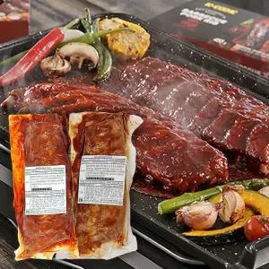 [더조은푸드][케이쿡]바베큐 폭립 알뜰형 오리지날맛 500gx3팩+매콤한맛 500gx3팩