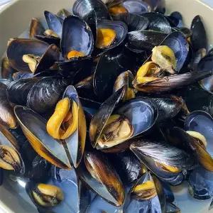 [더조은푸드][지웅수산]국내산 다듬이 홍합 5kg