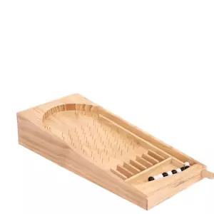 우드 핀볼게임 레트로 게임기 핀볼 오락실 진한 테이블 놀이