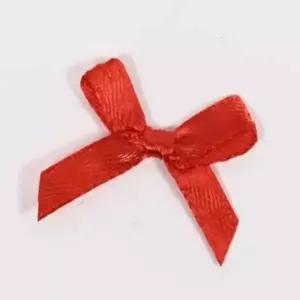 ( )리본완제품 선물포장용 미니 레드 100p 청첩장리본 악세사리부자재 선물포장리본 포장리본