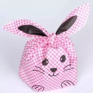 ( )비닐봉투 선물 포장 핑크 10매 쿠키봉지 과자포장지 예쁜간식비닐봉투 미니사탕봉투