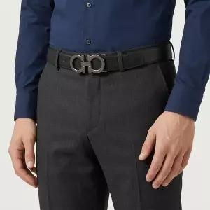 살바토레 페라가모 26SS 간치니 리버시블 벨트 679710 746507 547956