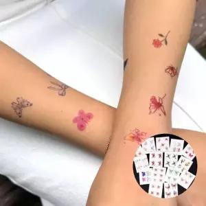 ( )판박이 미니 타투스티커 나비B 붙이는타투스티커 문신판박이스티커 손목타투스티커