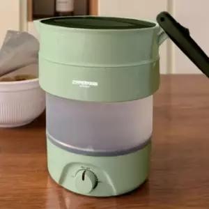 ( )캠핑 여행용 접이식 전기포트 전기주전자 미니 폴딩포트