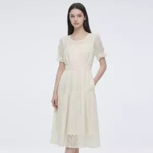 KARRA 쉐도우쉬폰원피스_A6M0117