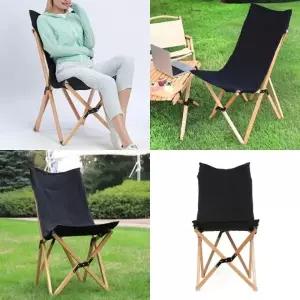 ( )접이식 캠핑의자 49x95cm 블랙 접이식낚시의자 접이식야외의자 휴대용의자