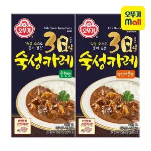 [오뚜기] 3일숙성카레 고형 200g 순한맛/약간매운맛 4개
