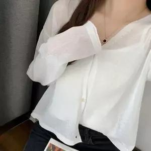 여자 데일리 플라워 단추 여름 가디건 플라워 가디건 여름 니트 꽃단추