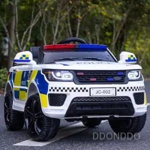 전동 차 구동 휠 폴리스카 선물 아이 동전 전기 전기자동차  구급차 소방 소방차