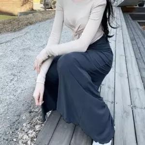 데일리 하이 밴딩 여름여성밴딩치마 롱치마 여름 빅사 휴가룩 여성밴딩치마 롱치마 여름 스커트