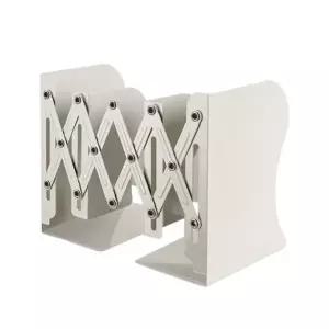 ( )접이식 책꽂이 북엔드 책상 북앤드 간이 책상위 사무실 자바라 길이 조절