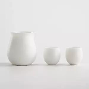 고급 도자기 잔 물컵