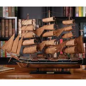 산타마리아 장식품 콜럼버스 모형 목제 대형 콤비