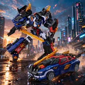 미니특공대 티라노썬더 레거시 에디션 한정판 변신 로봇 장난감