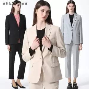 [하프클럽/쉬즈미스]포멀 원버튼 재킷