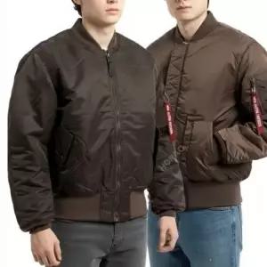 MUST IT_ Reorder ALPHA MA-1 FLIGHT JACKET MJM21000C1 CHOCOLATE) MA-1 자켓)