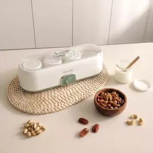 4구 요거트 메이커 유리병 4개입 요거트 제조기 발효기 그릭 KAYM-OU200P