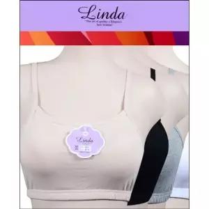 [하프클럽/]17 끈조절가능 볼륨패드 일체형 편안한 면 스포츠브라