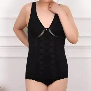 [하프클럽/]이중망사 와이어 매쉬 B컵 빅사이즈 치마 몰드올인원