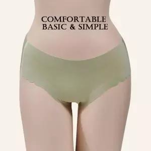 [하프클럽/]PT9045 부드러운 색상 베이직 누디 햄라인 미디팬티