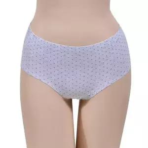 [하프클럽/](고아라)무봉제 누디라인 폴카도트 미디 삼각팬티