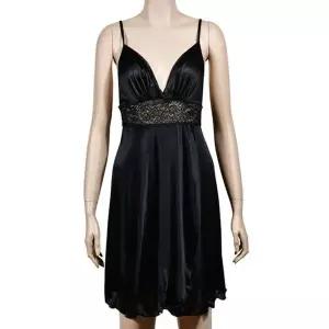 [하프클럽/]고급스러운 레이스 부드럽고 여성스러운 롱 끈 슬립