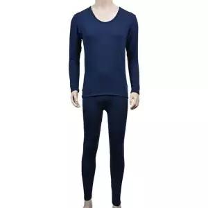 [하프클럽/]소재로 부드럽고 편안한 남성 기모 스판 상하내의세트