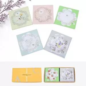 [하프클럽/]영화 크리스찬오자르 고급면 자수 남여 손수건 10매입