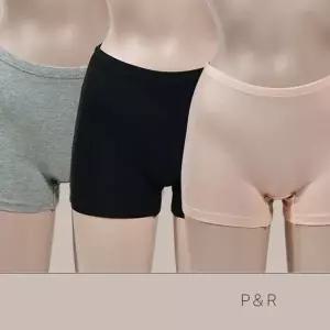 [하프클럽/](피엔알)피부에 순한 면소재 여성 사각 즈로즈 면팬티