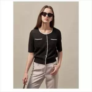 [올리비아로렌]올리비아로렌 HC04 하프 슬리브 가디건 VOCBC5M4331 (46770320)