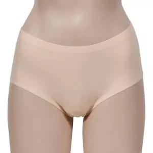 [하프클럽/]고아라 무봉제 심플라인 데일리룩 여성 누디 미디팬티