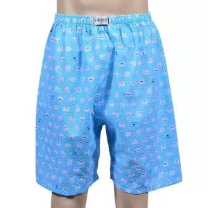 [하프클럽/](평화)다양한 무늬 시원한 남엠보5부 캐릭터 파자마