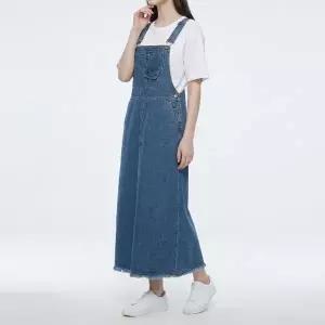 KARRA 프린지데님오버롤원피스_A6M0112