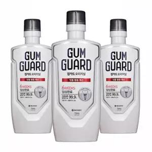 가그린 검가드 오리지널 750ml 3개 잇몸건강