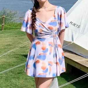 [하프클럽/]코코비치 빅사이즈 수영복 원피스 바캉스 뱃살커버