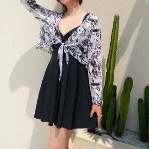 [하프클럽/]코코비치 긴팔 수영복 원피스 빅사이즈 여자 여름