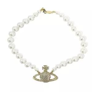 MUST IT_[럭스댓] 63010106 원로우 펄 바스 릴리프 초커 목걸이