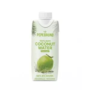 [하프클럽/] 코코넛 워터 100％ 퓨어 330ml x 12팩 한박스