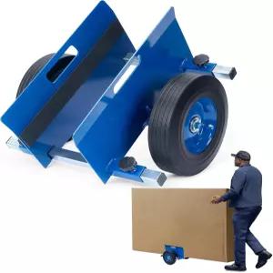 메이란후이 패널 돌리 헤비 듀티 드라이월 카트 1100LBS 용량 조절 시트 무버 10인치 솔리드 휠 합판 도어