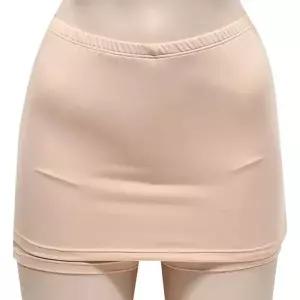 [하프클럽/]지핏 부드러운 터치감 쥬라실 여성 속치마바지 일체형